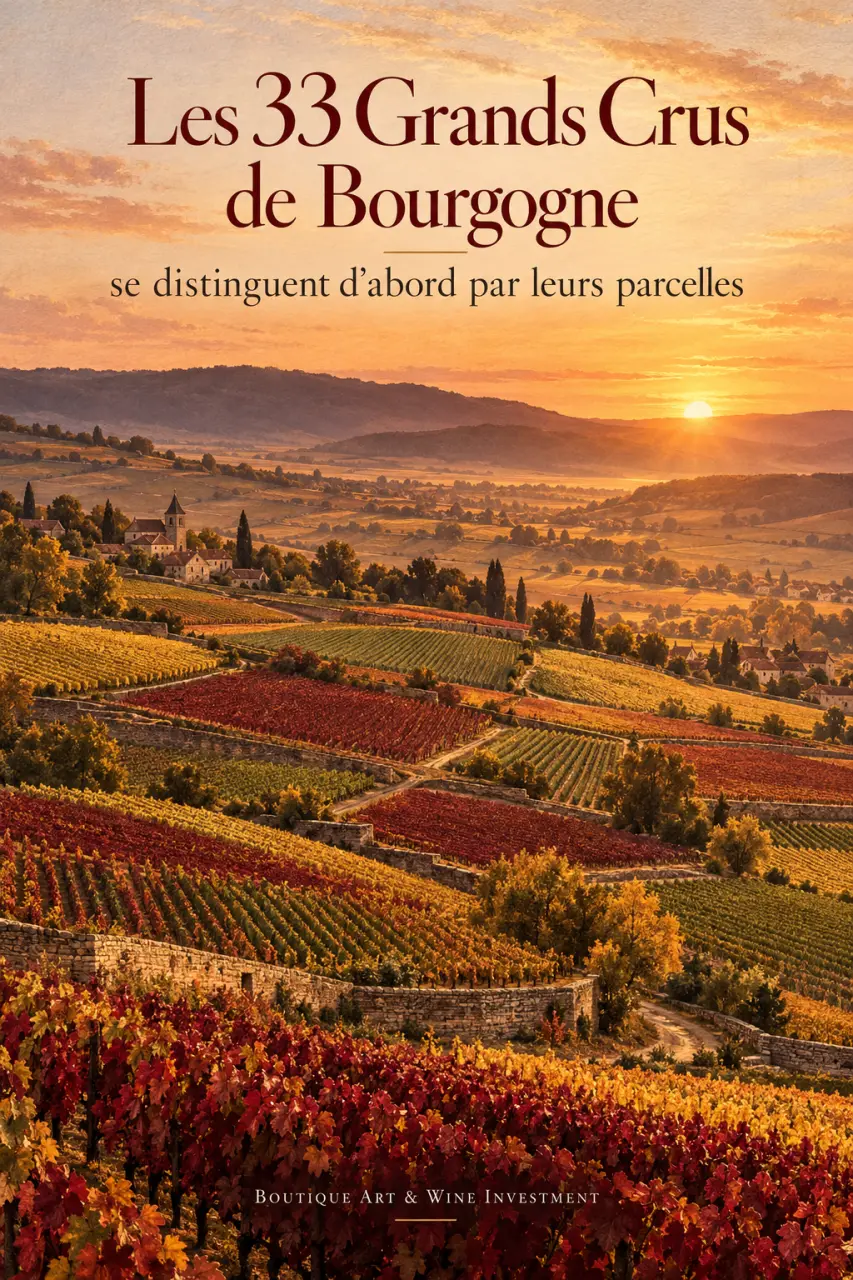 Les 33 Grands Crus de Bourgogne se distinguent d’abord par leurs parcelles