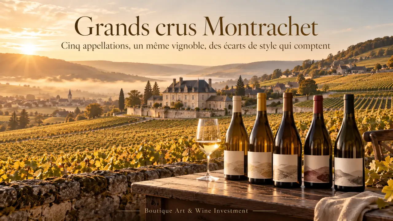 Grands crus Montrachet : cinq appellations, un même vignoble, des écarts de style qui comptent