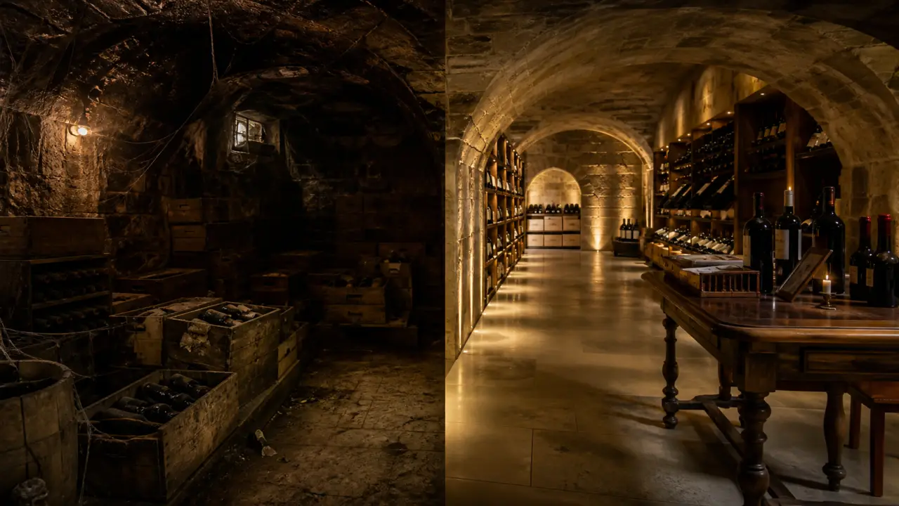 Cave ancienne et grand cru revalorisé
