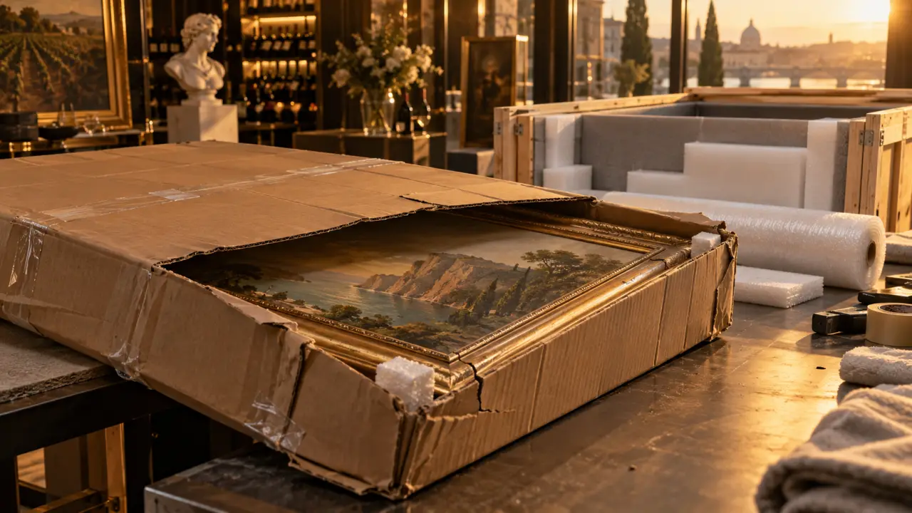 Transport d’œuvre d’art : le faux bon emballage qui met la livraison en danger